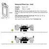 Overboard, custodia, custodia impermeabile per iPhone blu, Anteprima dell’immagine prodotto 8