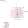 Relaxdays Hängelampe Kinderzimmer, Abendhimmel, HxD: 130 x Produktbild-Vorschau 4
