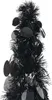 Albero di Natale artificiale pop-up nero 180 cm PET Anteprima dell’immagine prodotto 1