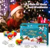 3D puzzle adventní kalendář pro děti 2024 - Vánoční dárky Náhled obrázku produktu 4