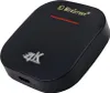 A black MiraScreen dongle with a 4K logo and a red indicator light. Náhled obrázku produktu