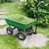 Wiltec Gartenwagen mit Kippfunktion bis 200 kg, Handwagen Produktbild-Vorschau 2