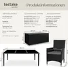 TecTake 401161, Černá, 8 sedadlo/sedadel, Dospělí a děti, Náhled obrázku produktu 13