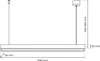 Hängelampe LUNGO 1xT8 18W LED Produktbild-Vorschau 9