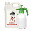 A white plastic bottle of insecticide and a green and white spray bottle are shown against a white background. Produktbild-Vorschau