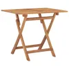 vidaXL 5-tlg. Garten-Essgruppe Klappbar Massivholz Teak Produktbild-Vorschau 2