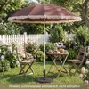 COSTWAY Sonnenschirm 200cm, Gartenschirm Boho mit Fransen & Produktbild-Vorschau 8