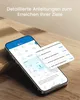 A smartphone displaying a health app is placed on a wooden surface, with marketing text overlayed. Náhľad obrázku produktu