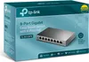 The image shows the retail packaging of a TP-Link 8-Port Gigabit Easy Smart Switch with 4-Port PoE. Anteprima dell’immagine prodotto