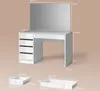 Schminktisch Livinity Imola Weiß 120 cm, Model 52321 Produktbild-Vorschau 3