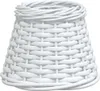 vidaXL Lampenschirm Weiß Ø15x12 cm Korbweide Produktbild-Vorschau 1