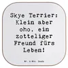 Mr. & Mrs. Panda Getränkeuntersetzer Spruch Skye Terrier Produktbild-Vorschau 1