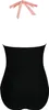 Damen Badeanzug Einteiler Push Up Shaping Pink S Produktbild-Vorschau 3