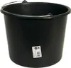 PROFI-LINE Bouw emmer, 20 liter, zwart Productafbeelding-voorbeeld 7