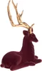 Rentier Velours Dekorative Figur Für Weihnachten Produktbild-Vorschau 8