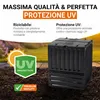 GARANTIA ECO-KING compostiera 600 litri nero Anteprima dell’immagine prodotto 6