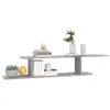 vidaXL Étagère TV murale gris béton 125x18x23 cm Bois Voir les images du produit 11