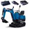 Scheppach Benzin Mini-Bagger EXC815 inkl. Böschungslöffel Produktbild-Vorschau 1