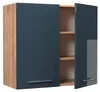 Pensile da cucina Vicco Fame-Line Blu scuro lucido/Rovere Anteprima dell’immagine prodotto 6