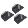 Three diamond grinding shoes are arranged in a triangular formation on a white background. Anteprima dell’immagine prodotto