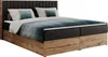 Boxspringbett, Zwei Bettkästen, Komplett-Set mit Matratze Produktbild-Vorschau 11