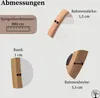 STOLARNIA PIKA Wandspiegel mit Holzrahmen (∅80 cm) - Produktbild-Vorschau 7