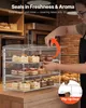 SucceBuy Vitrína na pečivo, 3-poschodová, komerčná vitrína Náhľad obrázku produktu 4