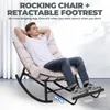 COMHOMA : grand fauteuil à bascule, large chaise longue à Voir les images du produit 2