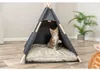 TRIXIE Höhle Tipi - anthrazit - 55 × 65 × 55 cm Produktbild-Vorschau 4