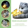 Solarlampe, LED Solarleuchte, Gartenlampe, Katze Produktbild-Vorschau 2