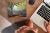 MuchoWow® Mauspad Mousepad Gemälde - Natur - Wald - Blumen Produktbild-Vorschau 3
