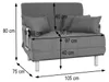 Schlafsessel MCW-K29, Klappsessel Schlafsofa Gästebett Produktbild-Vorschau 6