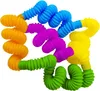 Sensory Tubes Pop Tubes Set x 10 Jouets anti-stress pour Voir les images du produit 9