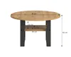 Couchtisch "Eldon" in Artisan Eiche und grau Wohnzimmer Produktbild-Vorschau 6