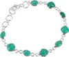 Indisches Boho Silber Armband, Edelsteinarmband - Calcedon, Produktbild-Vorschau 1