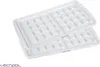 A white waffle maker with two plates is shown on a white background. Podgląd zdjęcia produktu