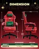 GTPLAYER Gaming Stuhl Weihnachtsmotiv, Gaming Chair mit Produktbild-Vorschau 9
