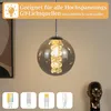 Lampe suspendue ZMH en verre, 1 ampoule, lampe de table à Voir les images du produit 7