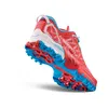 La Sportiva Bushido III Woman Trailrunning-Schuh in Rot und Blau; Low Cut; mit rutschfester Sohle. Produktbild-Vorschau