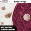 Fleece Kuscheldecke 150x200 cm Flauschiges Polyester Produktbild-Vorschau 7