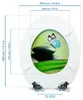 Sanfino® Premium WC Sitz "Blue Butterfly" hochwertiger Produktbild-Vorschau 5
