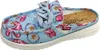 Fusion Ella Chain Damenschuhe Halbschuhe Slipper Blau Produktbild-Vorschau 5