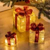 HI LED-Geschenkboxen mit Roten Schleifen 3 Stk. Produktbild-Vorschau 6
