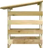 Pergola con tetto 100x90x100 cm Legno di pino impregnato Anteprima dell’immagine prodotto 10