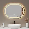 EMKE LED Badspiegel 70x50cm Badspiegel beschlagfrei Produktbild-Vorschau 1