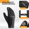 ROCKBROS Warm Handschuhe Winter Fahrradhandschuhe Produktbild-Vorschau 2