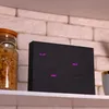 BoxClock Phantom Slate Edition – LED Wortuhr für Tisch & Produktbild-Vorschau 3
