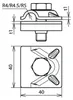 DEHN MV-Klemme, St/tZn, für Rd 8-10 mm, mit Produktbild-Vorschau 2