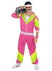80er Jahre Trainingsanzug pink - Fasching Kostüm Größe: S Produktbild-Vorschau 3