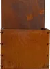 Sichtschutz Rost Metall Gartenzaun 150x50cm Hochbeet Produktbild-Vorschau 7